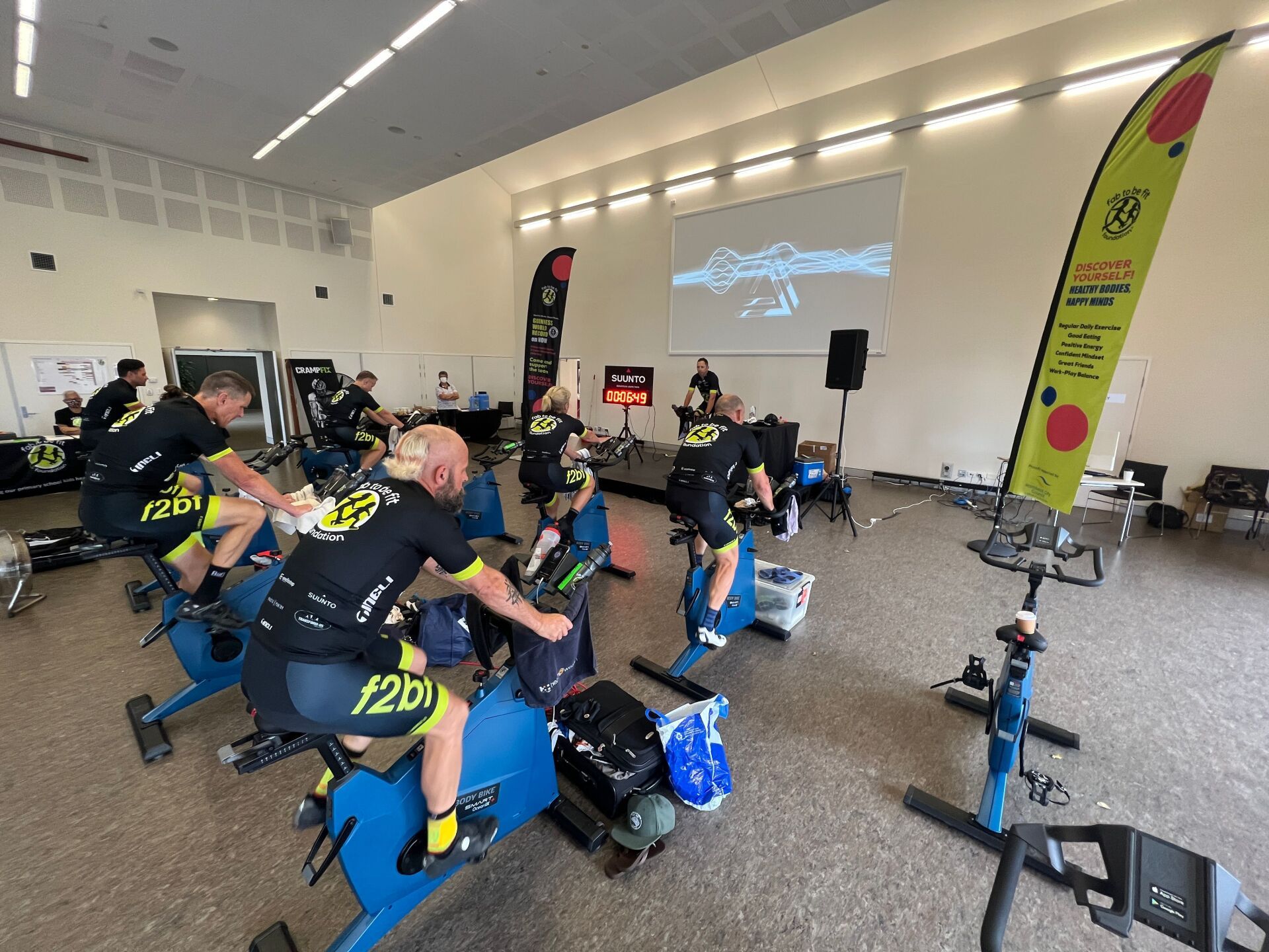 Just kicked off cycling