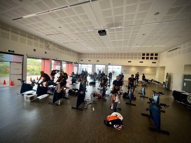 2nd hour of cycling