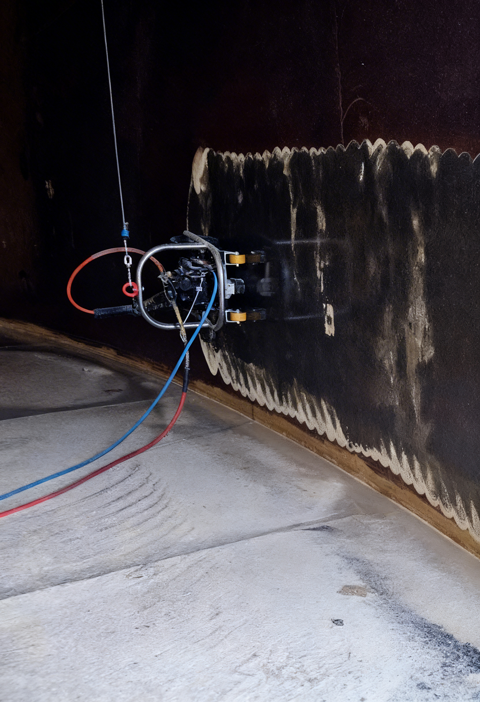 industrial concrete surface preparation or cleaning