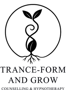 Logo: Sprouting plant inside a circle, with text