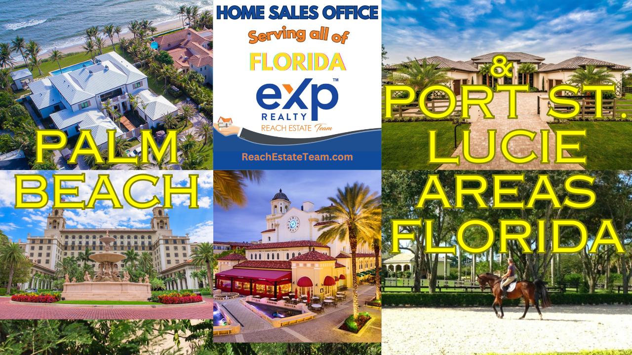 A home sales office in west palm beach florida