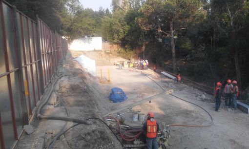 Estabilización de terrenos por medio de anclas