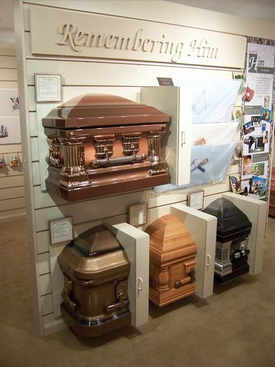 A display wall titled