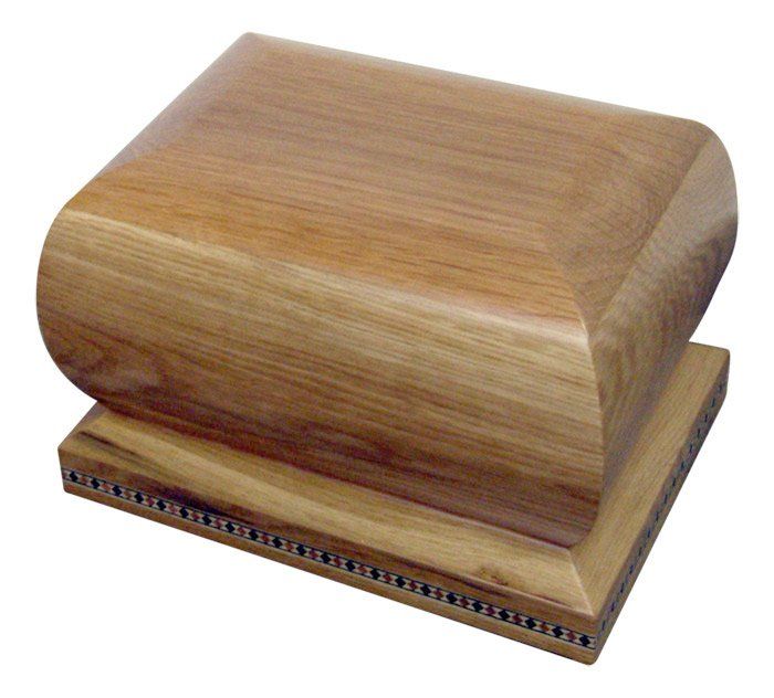 Urna in legno chiaro