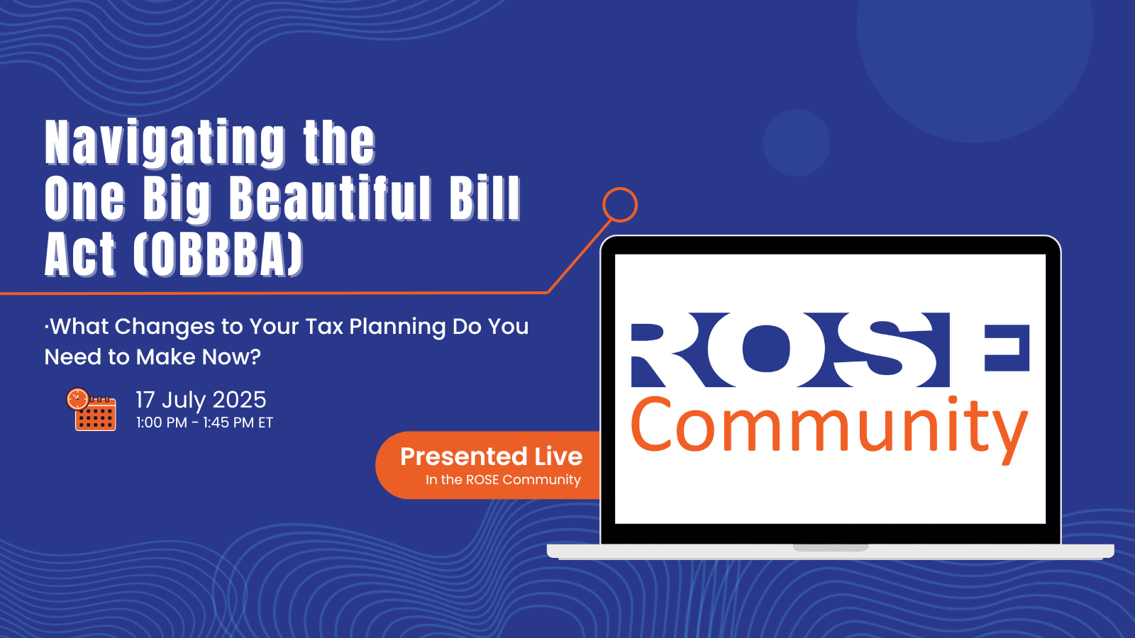 Join the Mastermind: Navigating the One Big Beautiful Bill Act (OBBBA)