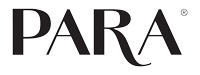 Un logo para noir et blanc sur fond blanc.