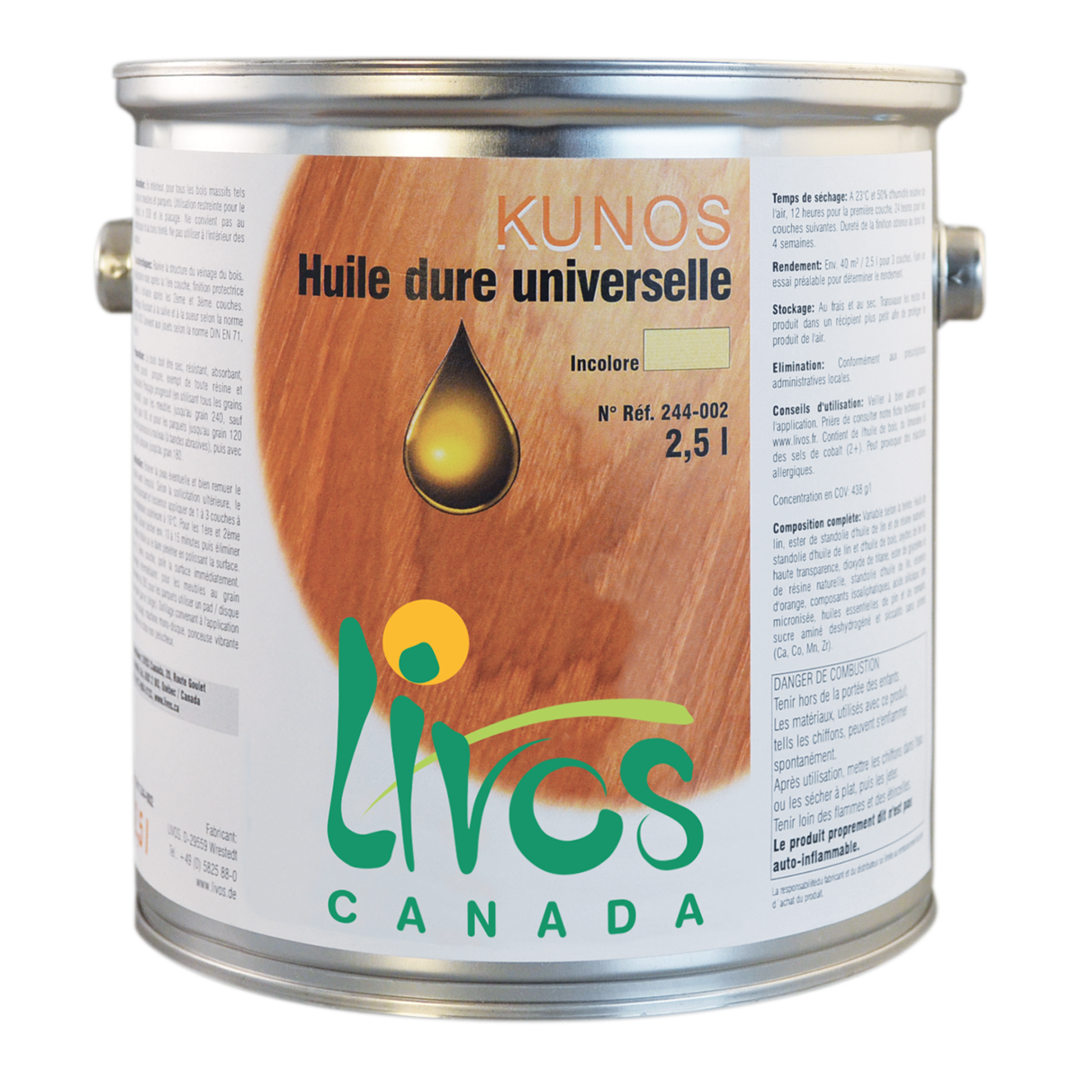 A can of kunos canada huile dure universelle