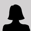 It is a silhouette of a woman without a picture.