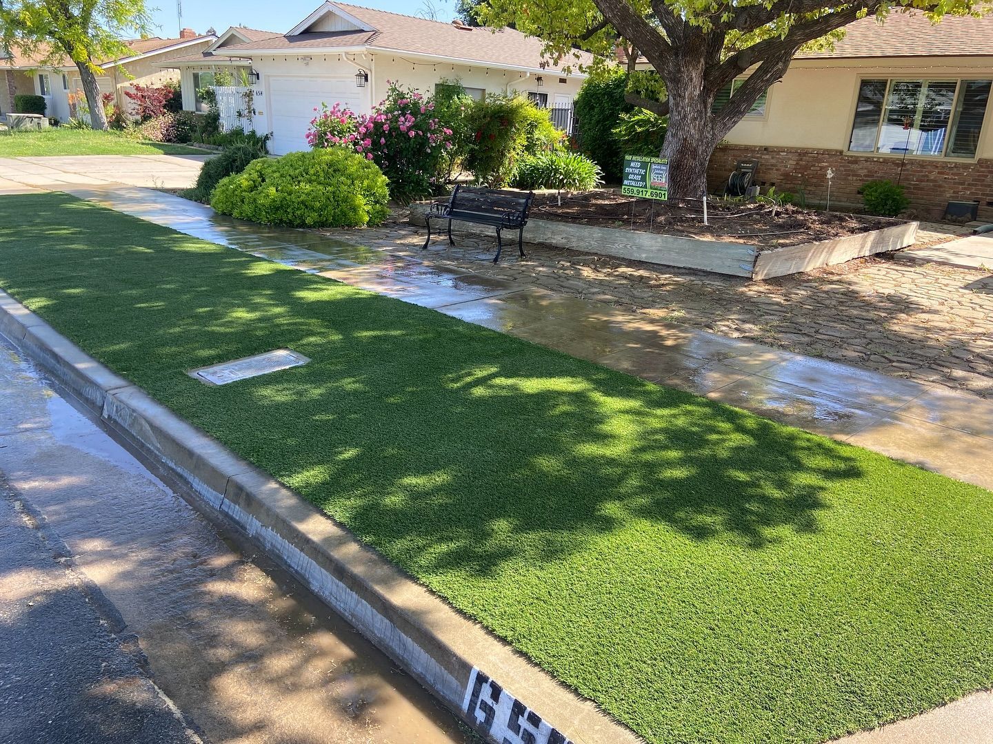 artificial turf care in Fresno CA