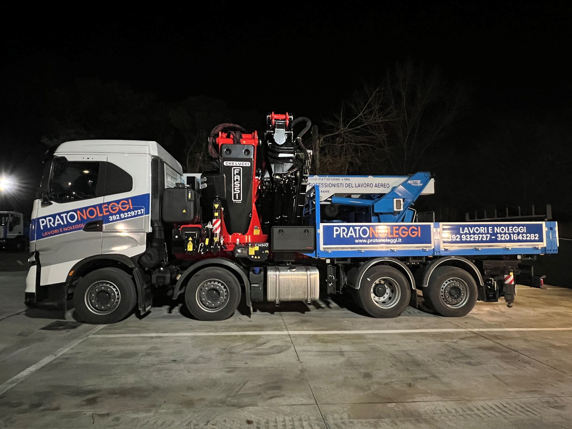 Noleggio camion gru