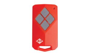 A Red Remote Control with Four Buttons — Gold Coast Door Centre In Burleigh Heads, QLD