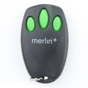 A Merlin Remote Control with Three Green Buttons — Gold Coast Door Centre In Burleigh Heads, QLD