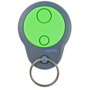 A Merlin Remote Control with A Key Ring Attached to It — Gold Coast Door Centre In Burleigh Heads, QLD