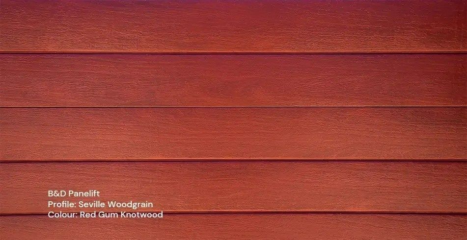 Red Wood Siding with Horizontal Planks — Gold Coast Door Centre In Burleigh Heads, QLD
