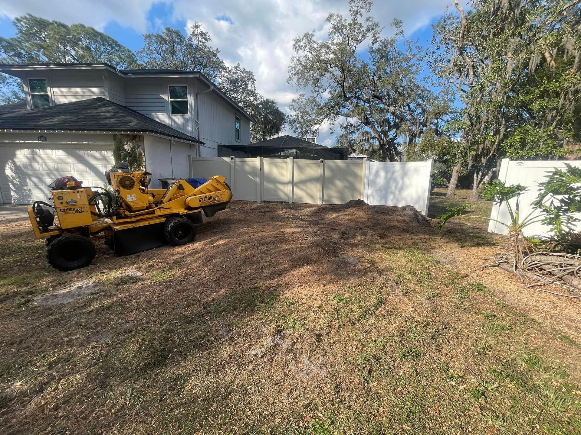 Residential Stump Grinding 