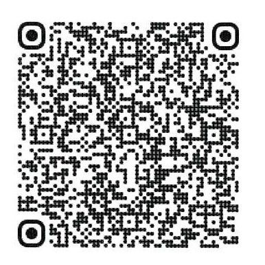 QR code. Inscription et règlement via HelloAsso