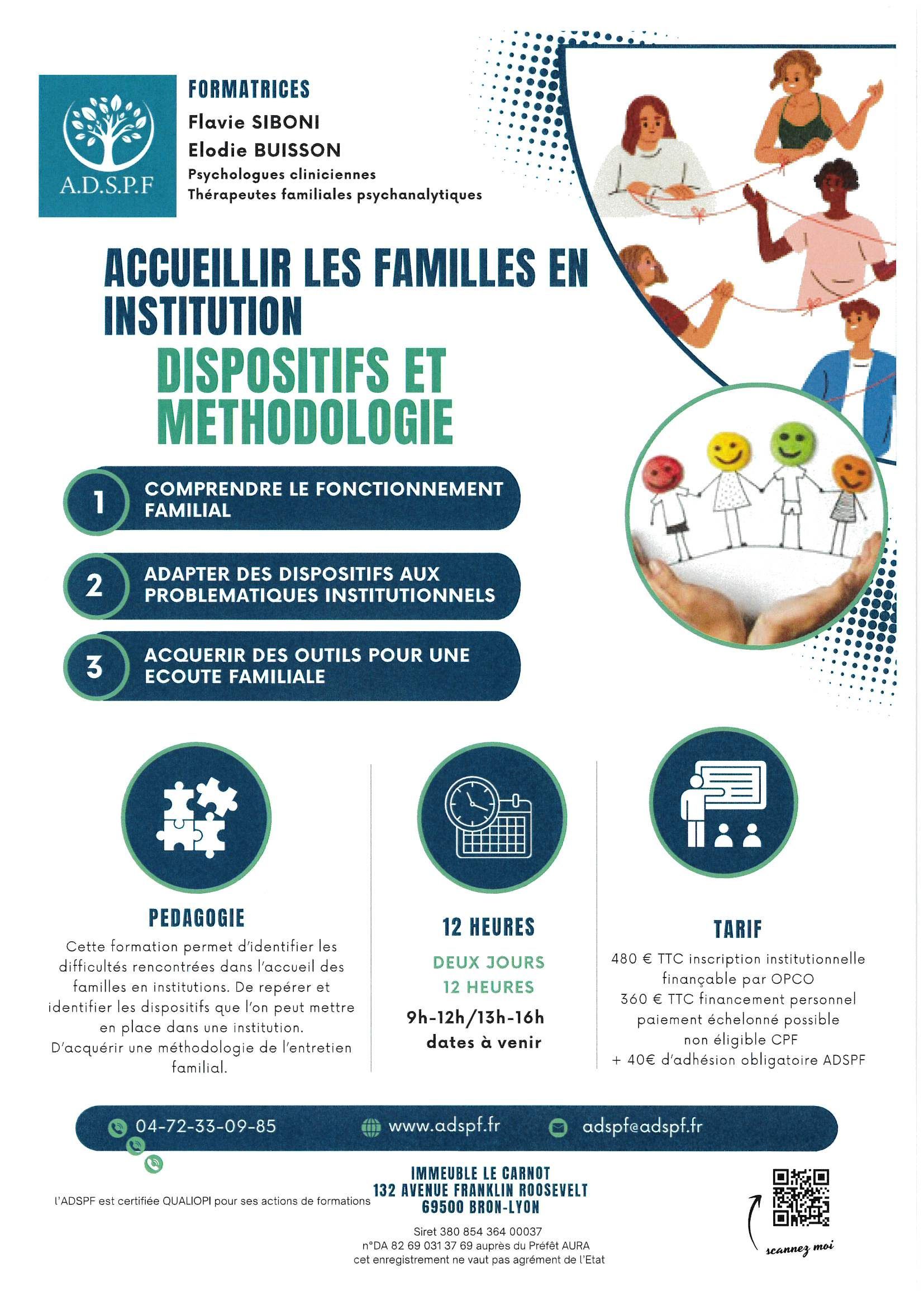 accueillir les familles en institution