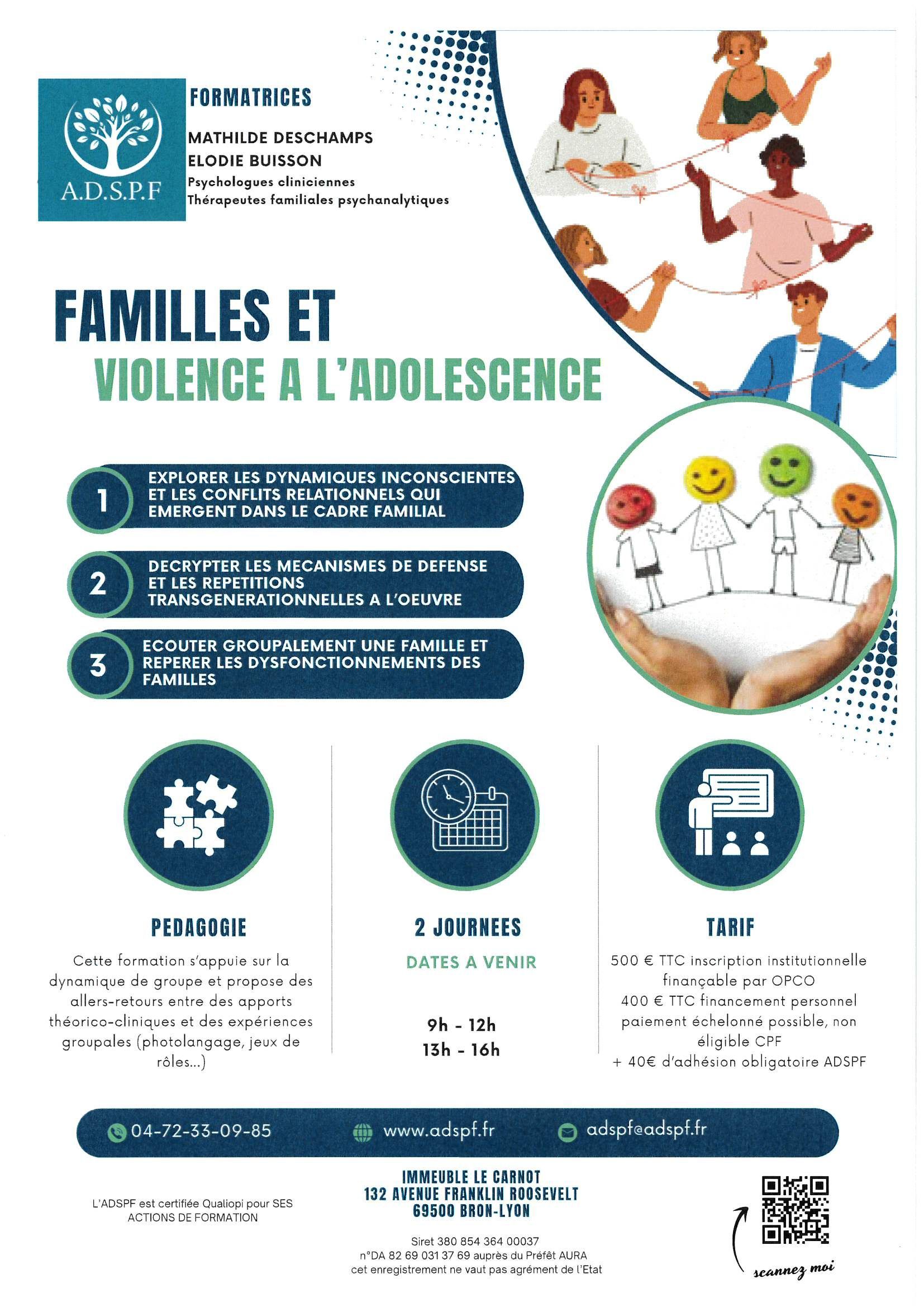famille et violence à l'adolescence