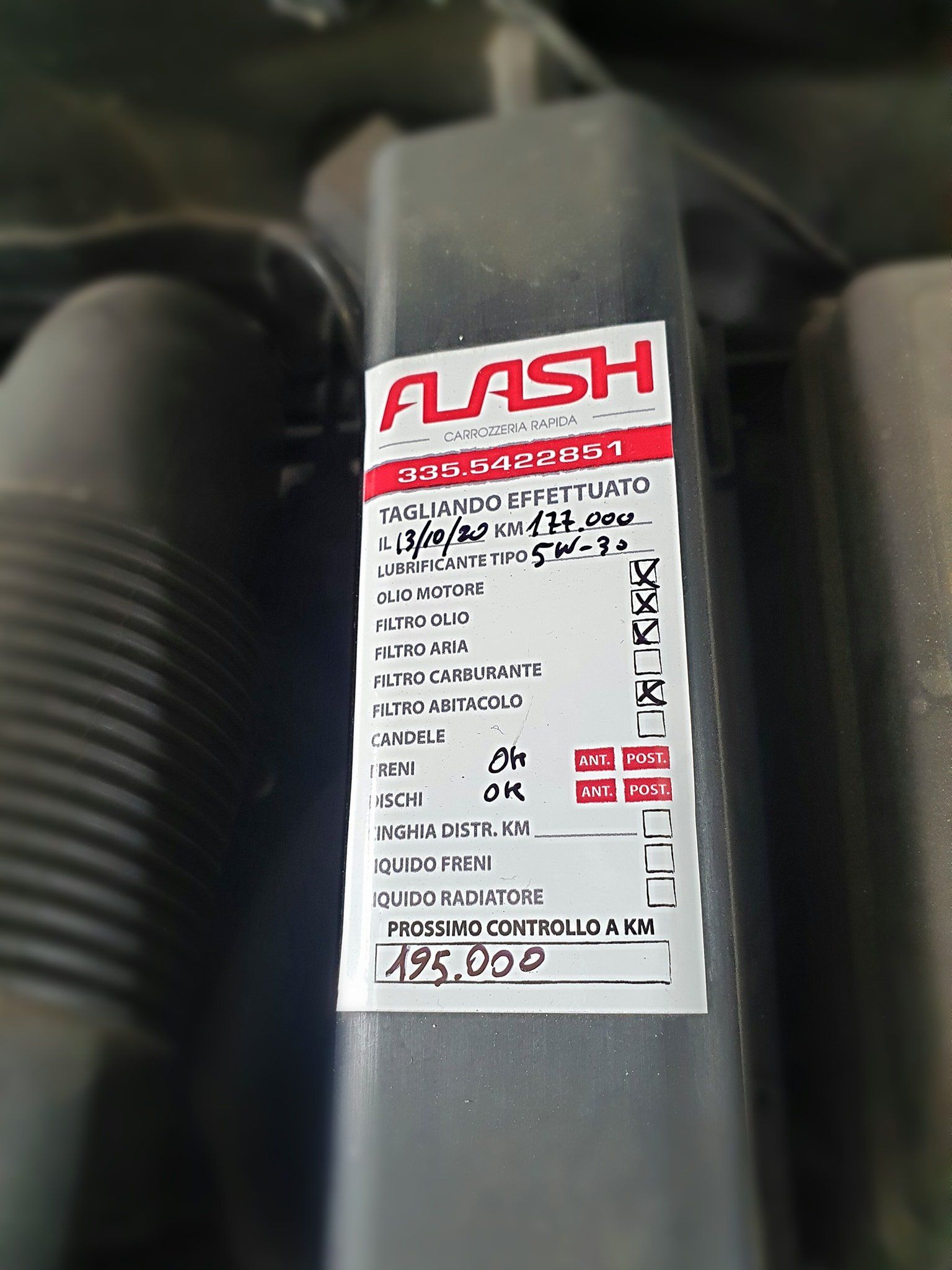 meccanica carrozzeria Flash