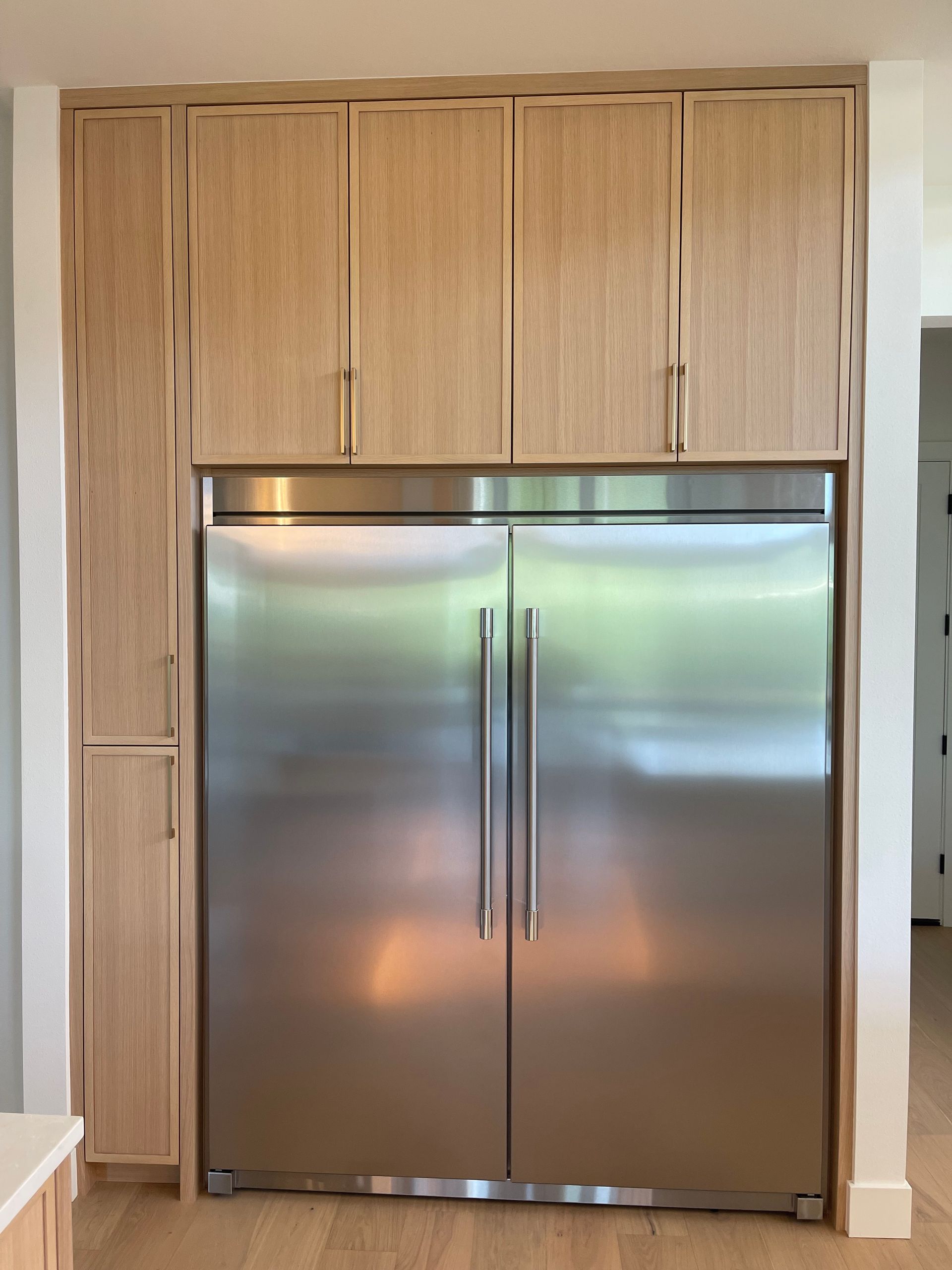 light wood kitchen cabinets in Portland, from Pro-techwoodworkig