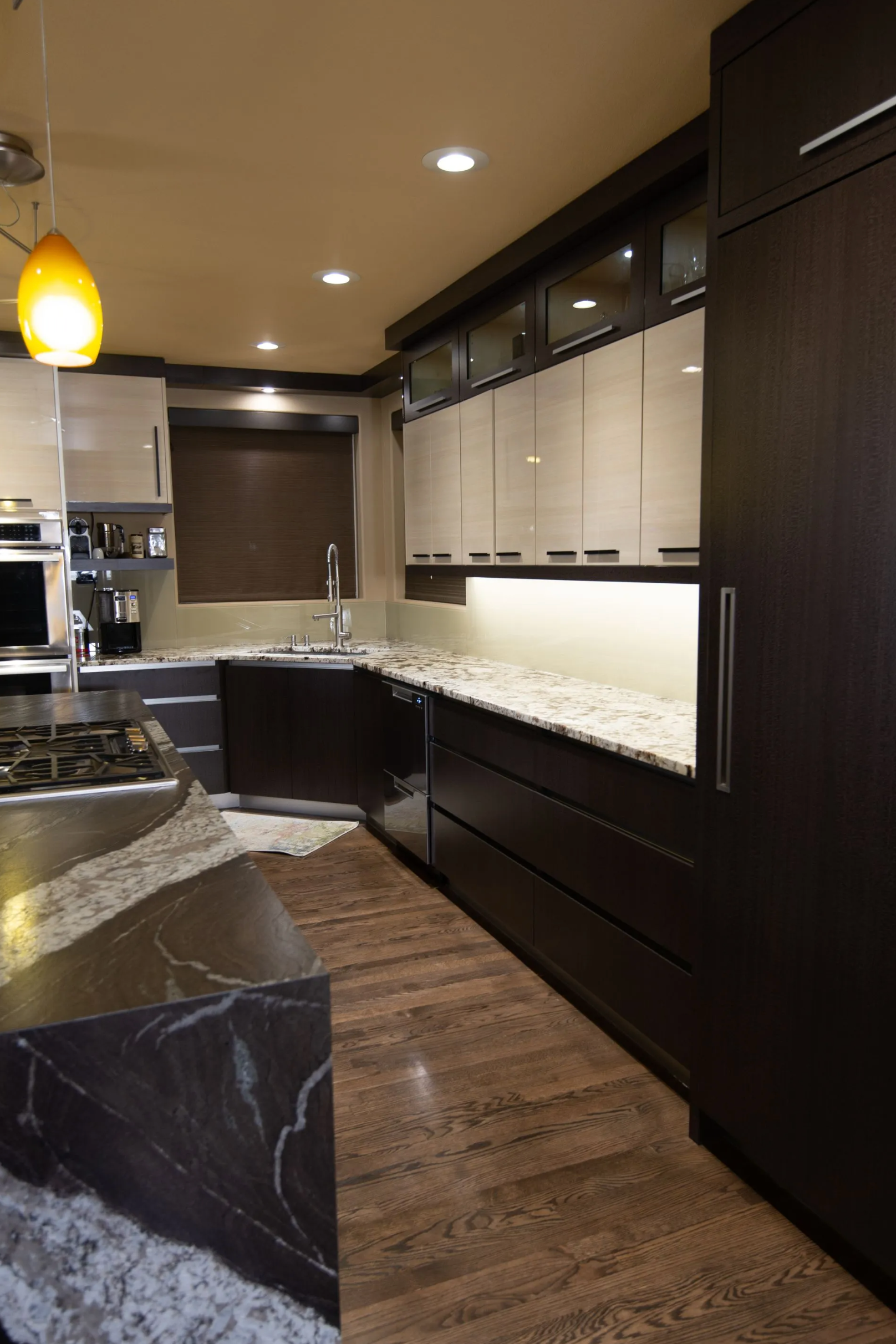 pro-tech woodworking custom KITCHEN CABINETS in Portland by Pro-Tech Woodworking
