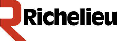 Logo for Richelieu. Red