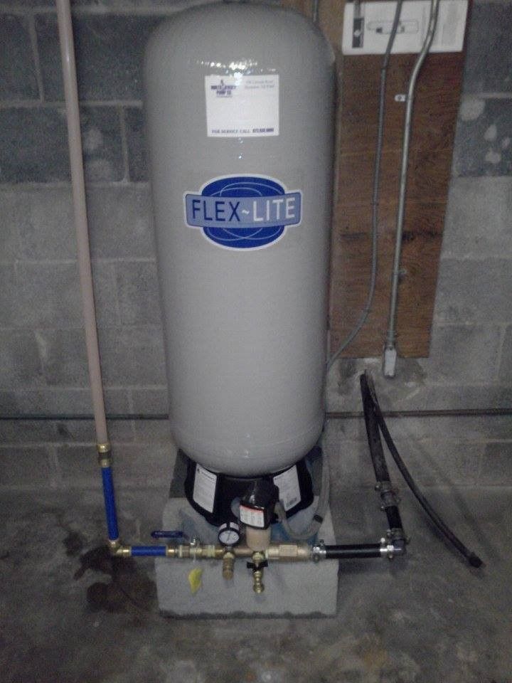 Gray Pressure Tank — Butler NJ — North Jersey Pump Co.