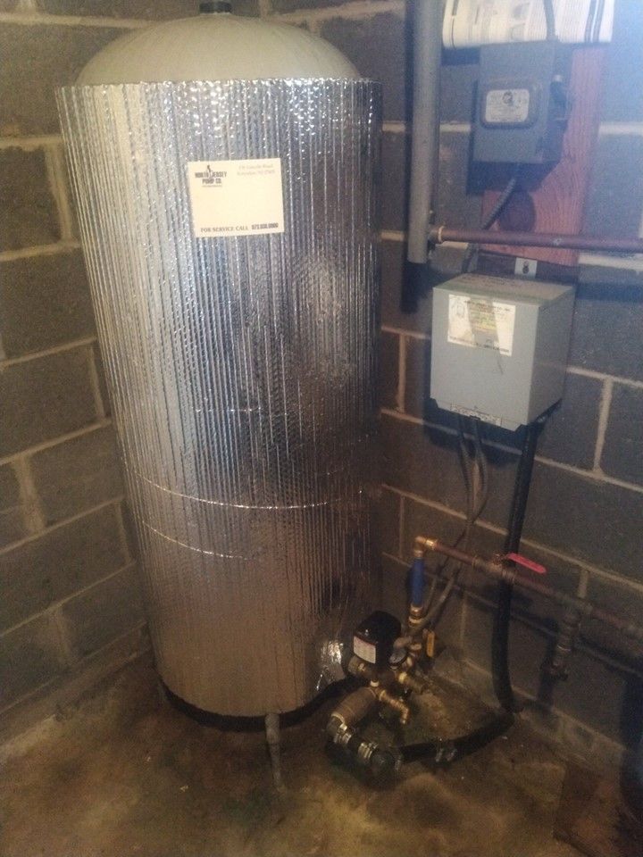 Before After Tank Insulation — Butler NJ — North Jersey Pump Co.