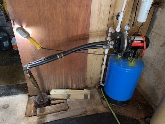 Before Tank Repair — Butler NJ — North Jersey Pump Co.