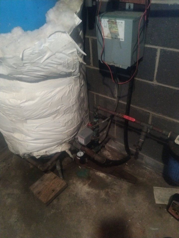 Before Tank Insulation — Butler NJ — North Jersey Pump Co.