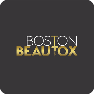 Boston Beautox medical spa logo with syringe icon