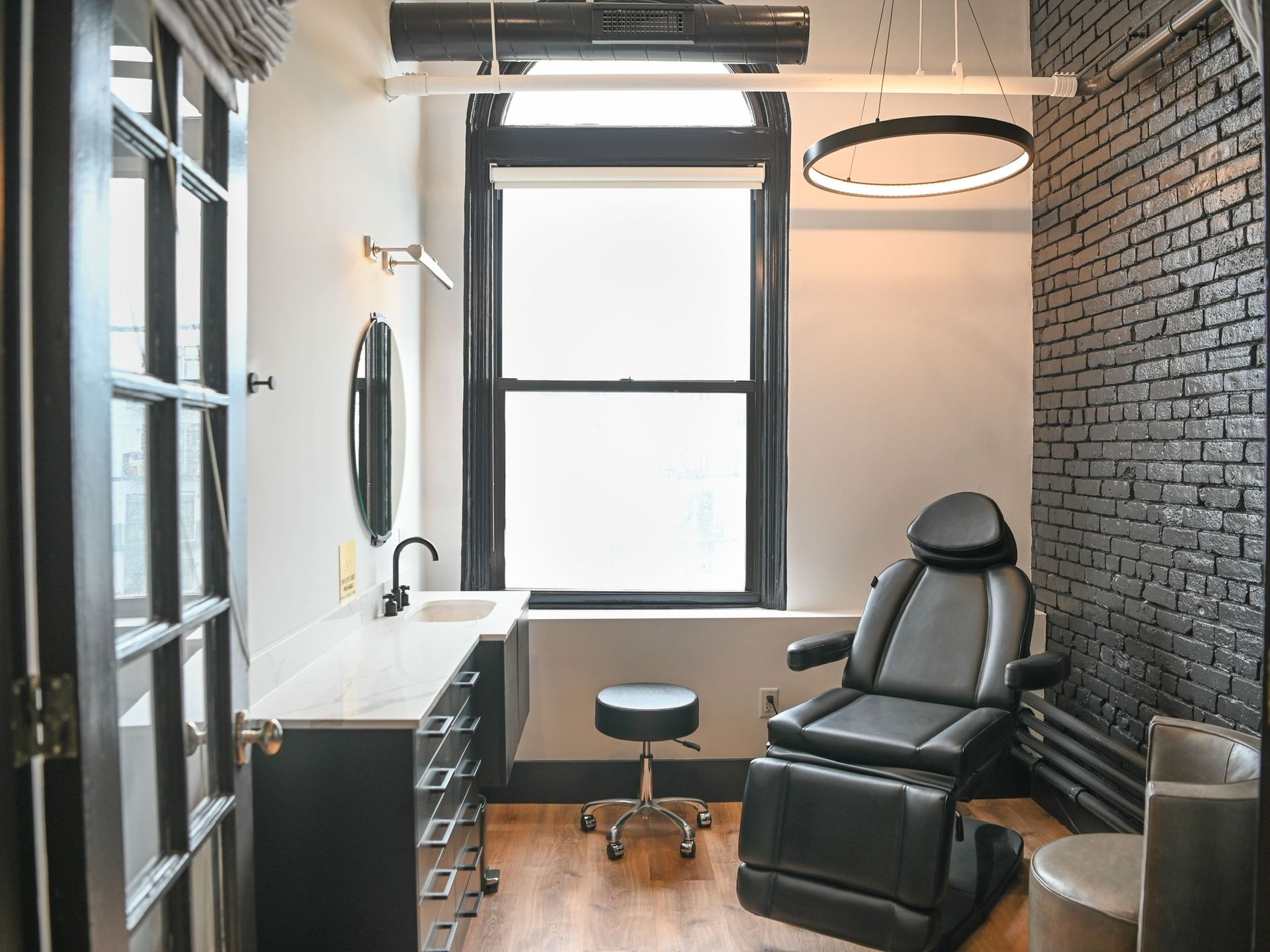 Medical spa treatment room at Boston Beautox, South Boston MA