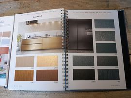 Voorbeeld metallic kleurige folies