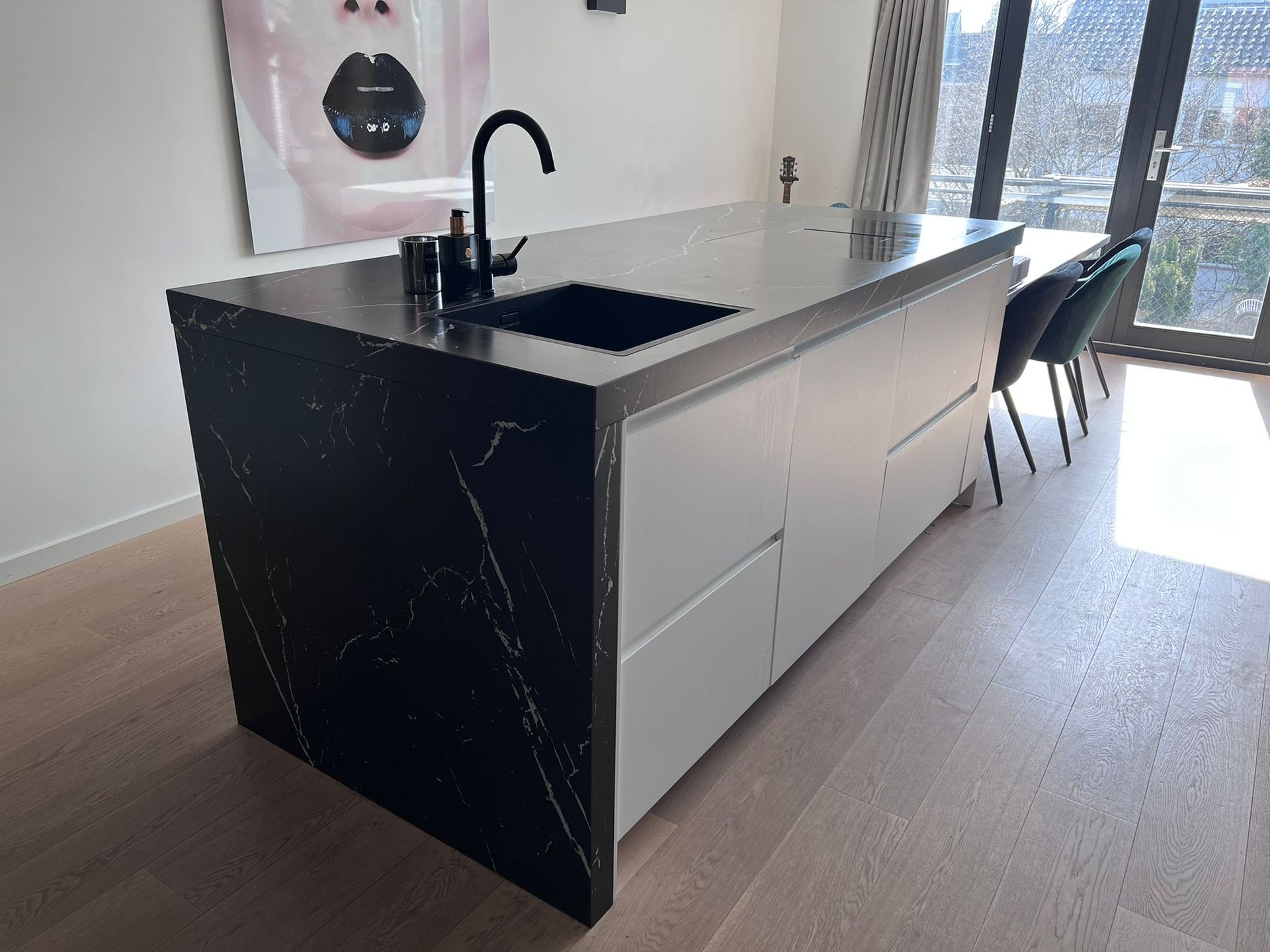 Keuken voor wrappen - wit