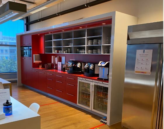 Keuken voor wrappen -  rood