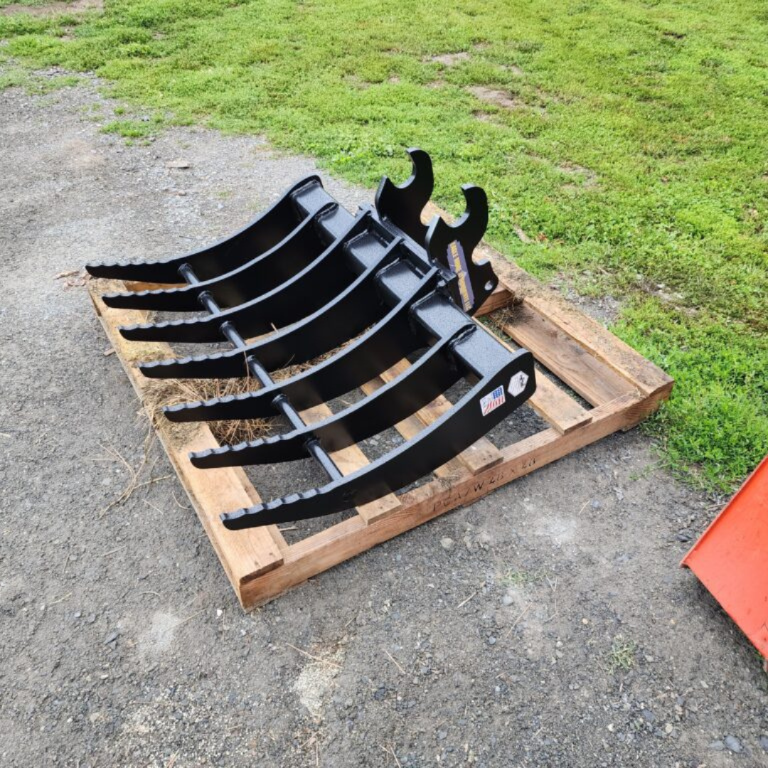 Excavator Rakes | Eagle Ridge Attachments