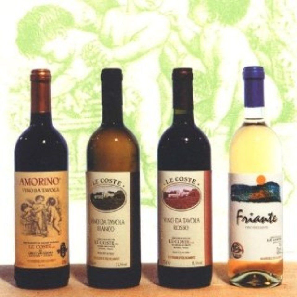 Vini da tavola