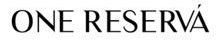 The word one reserva is written in black on a white background.