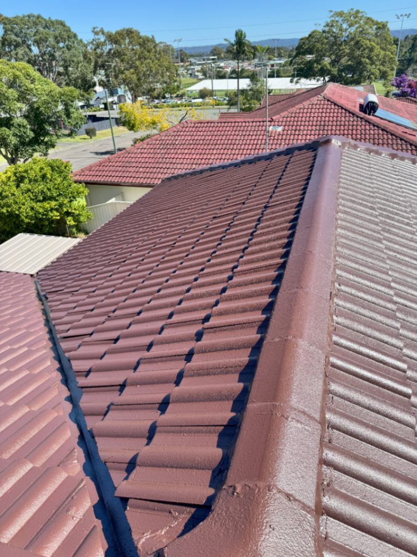 Residential Roofing on A Sunny Day
