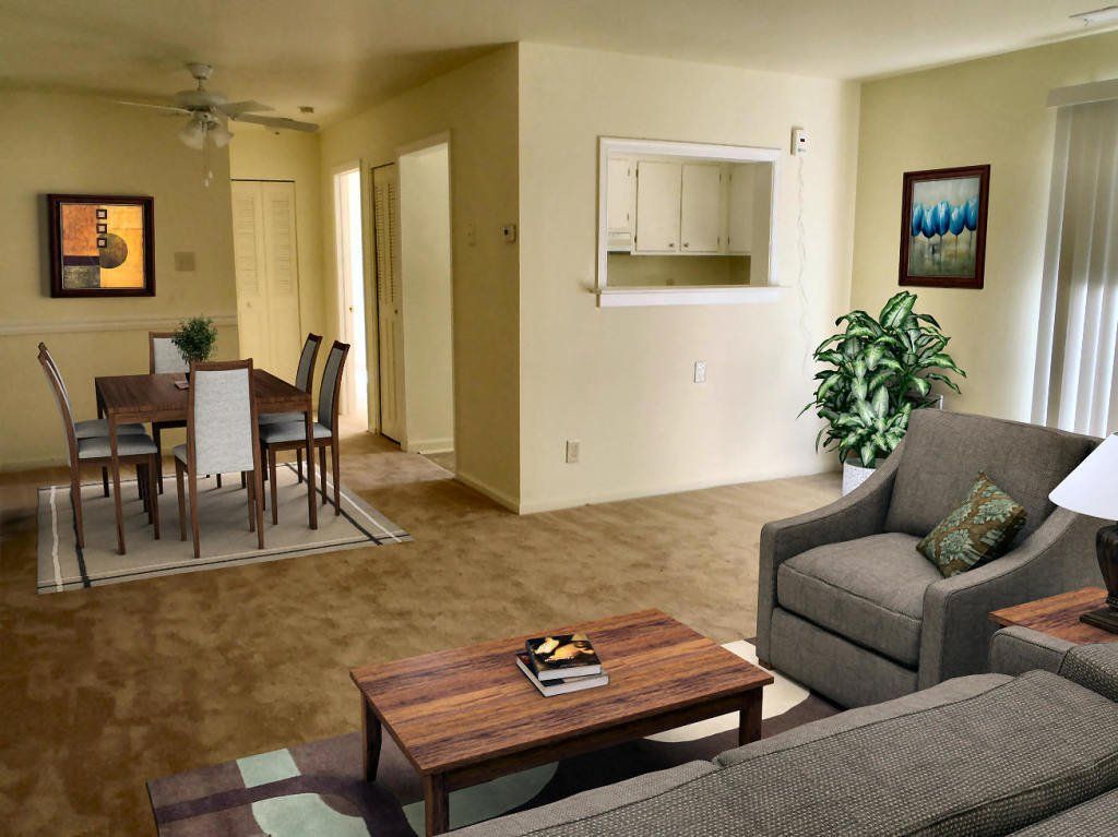 East Bay furnished livingroom