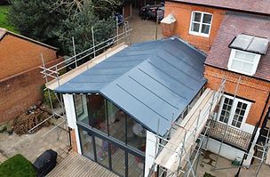 pitched roof on extension