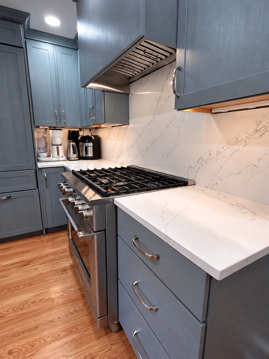 Contemporary Transitional Kitchen Remodel by Honey Brook Custom Carpentry project photo 2