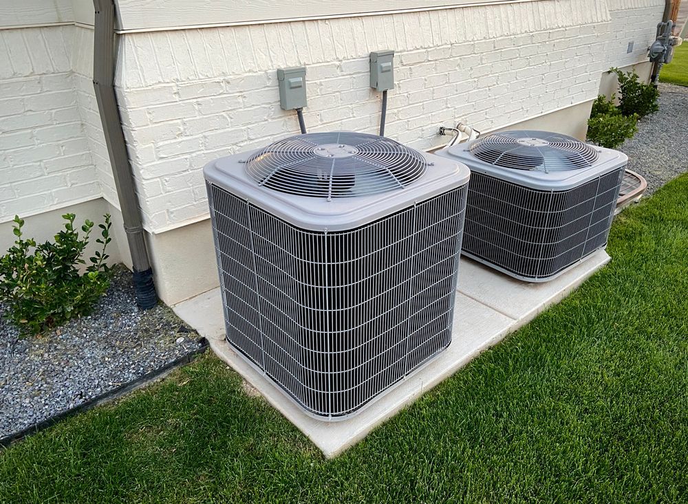 Air Conditioning Units Outside the House