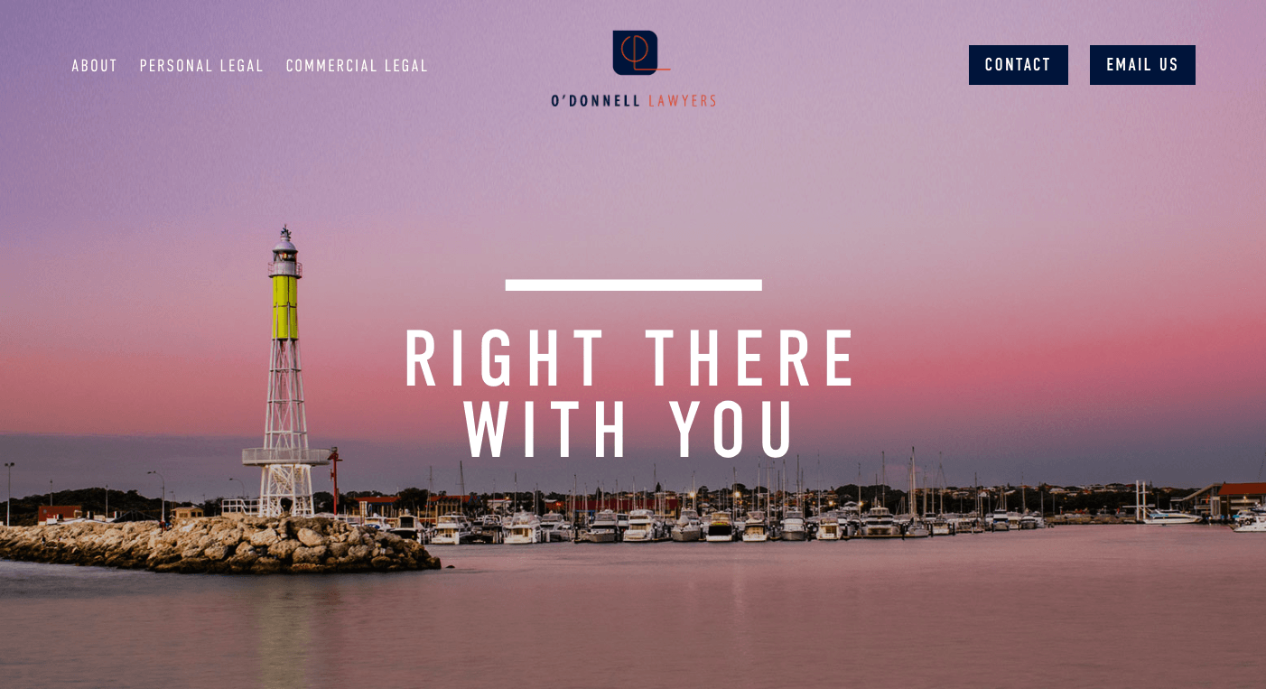Purple Circle Financial Services Website Example