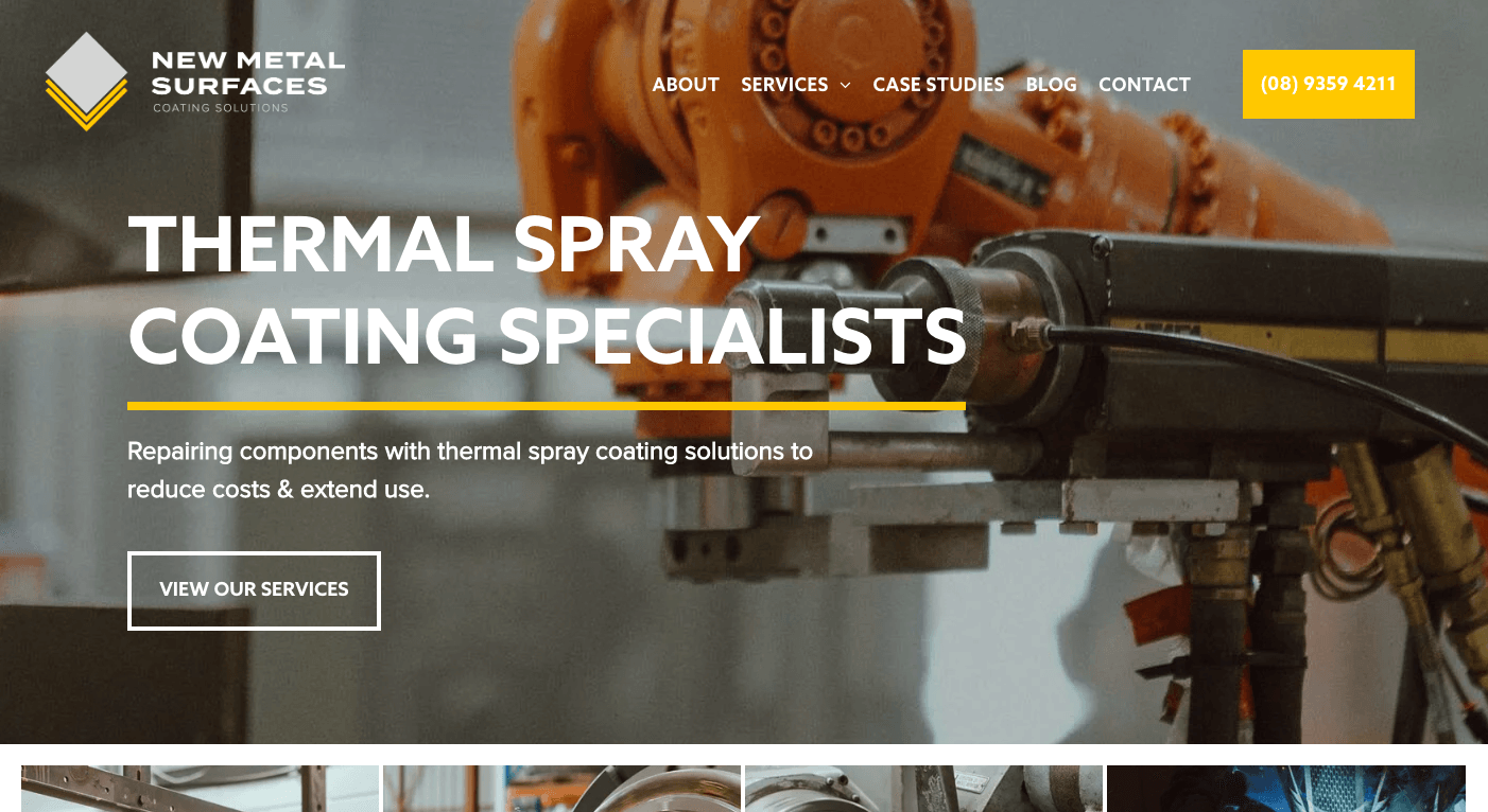 Purple Circle Financial Services Website Example