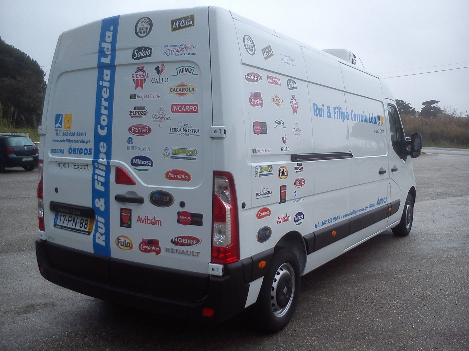 decoração de viatura renault master