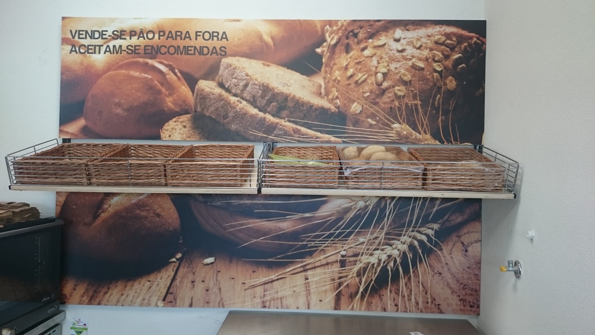 decoração de parede de sala em vinil impresso