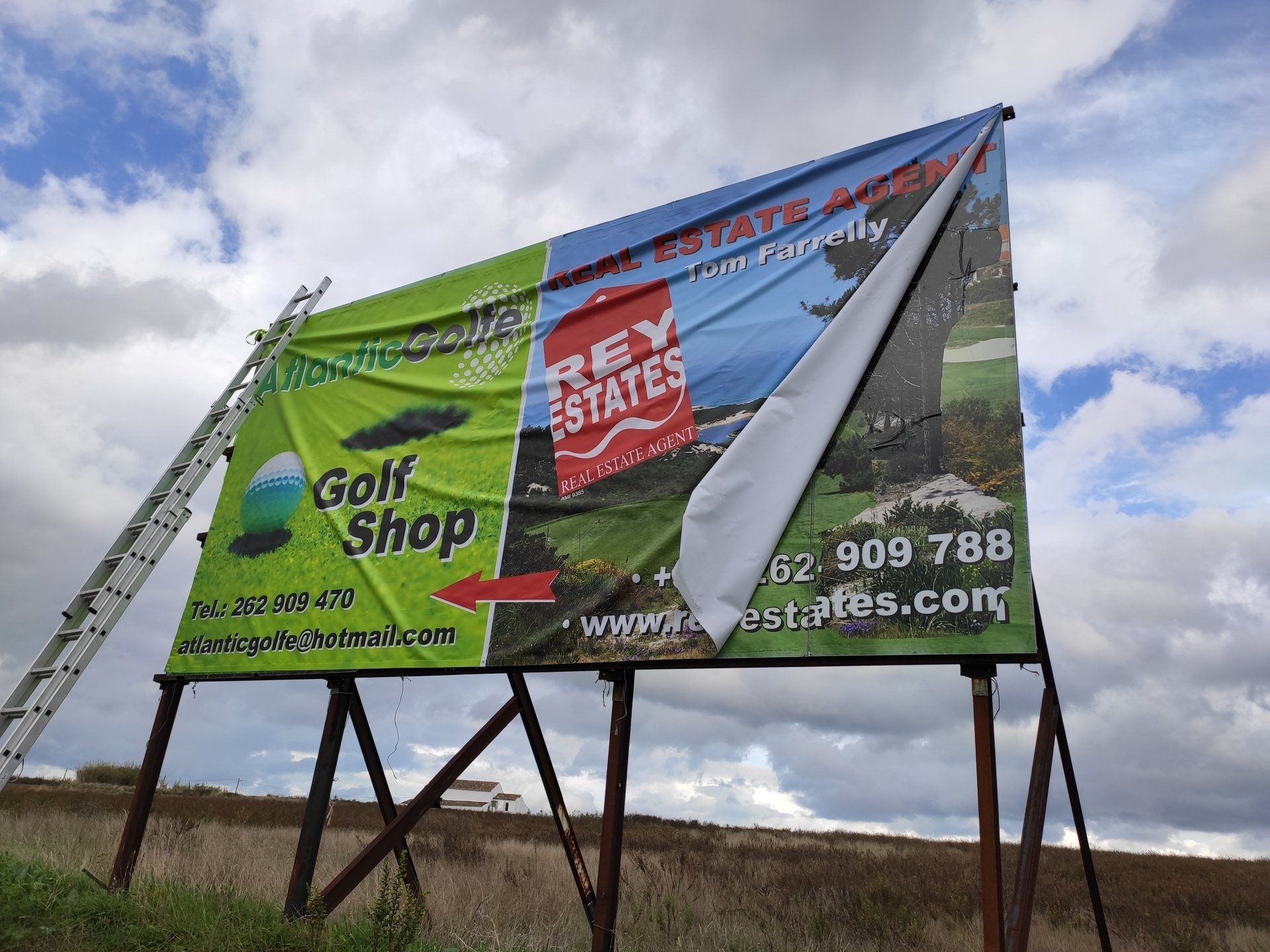 outdoor em lona de grande formato impressa