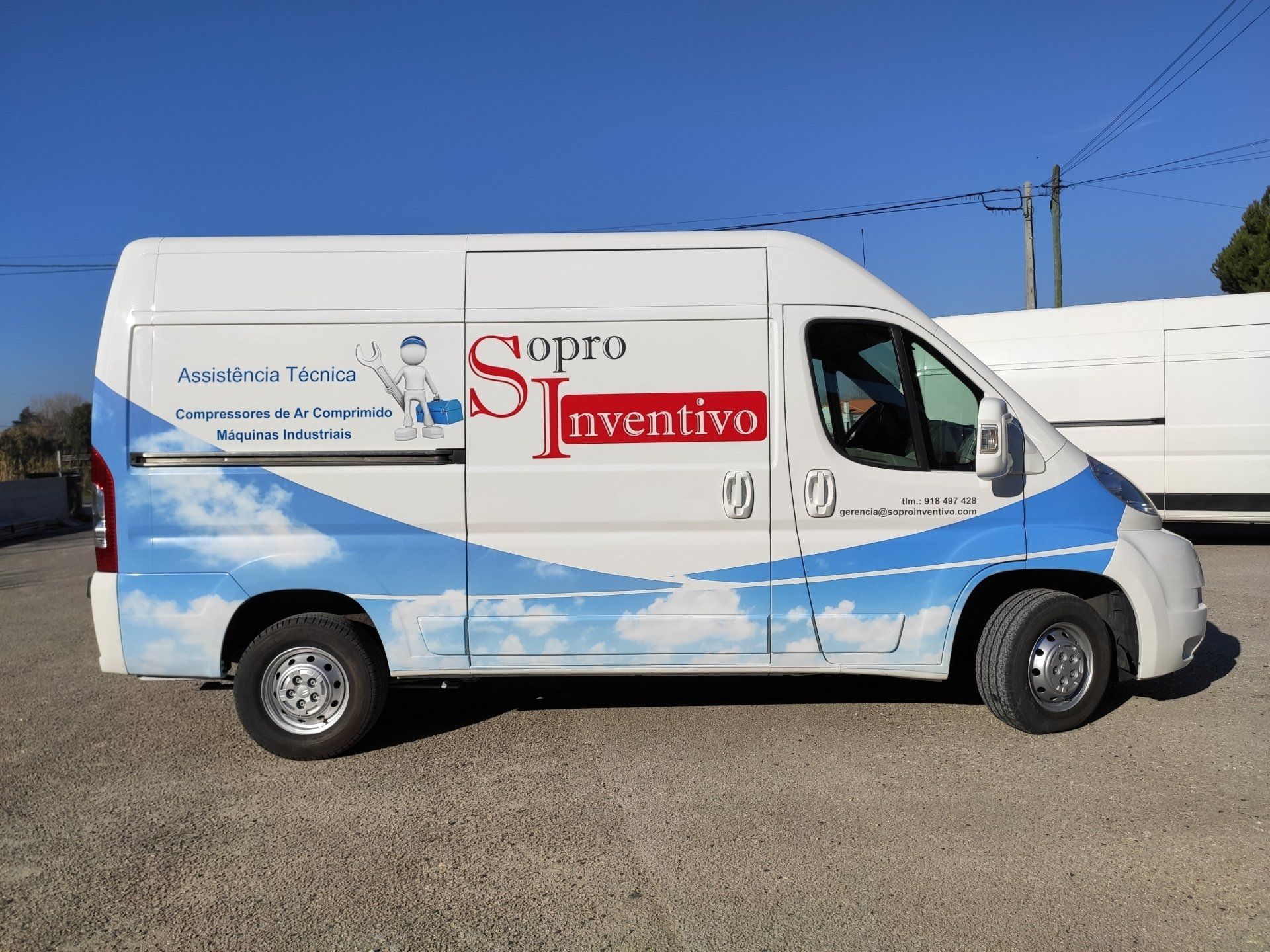 decoração de viatura peugeot boxer