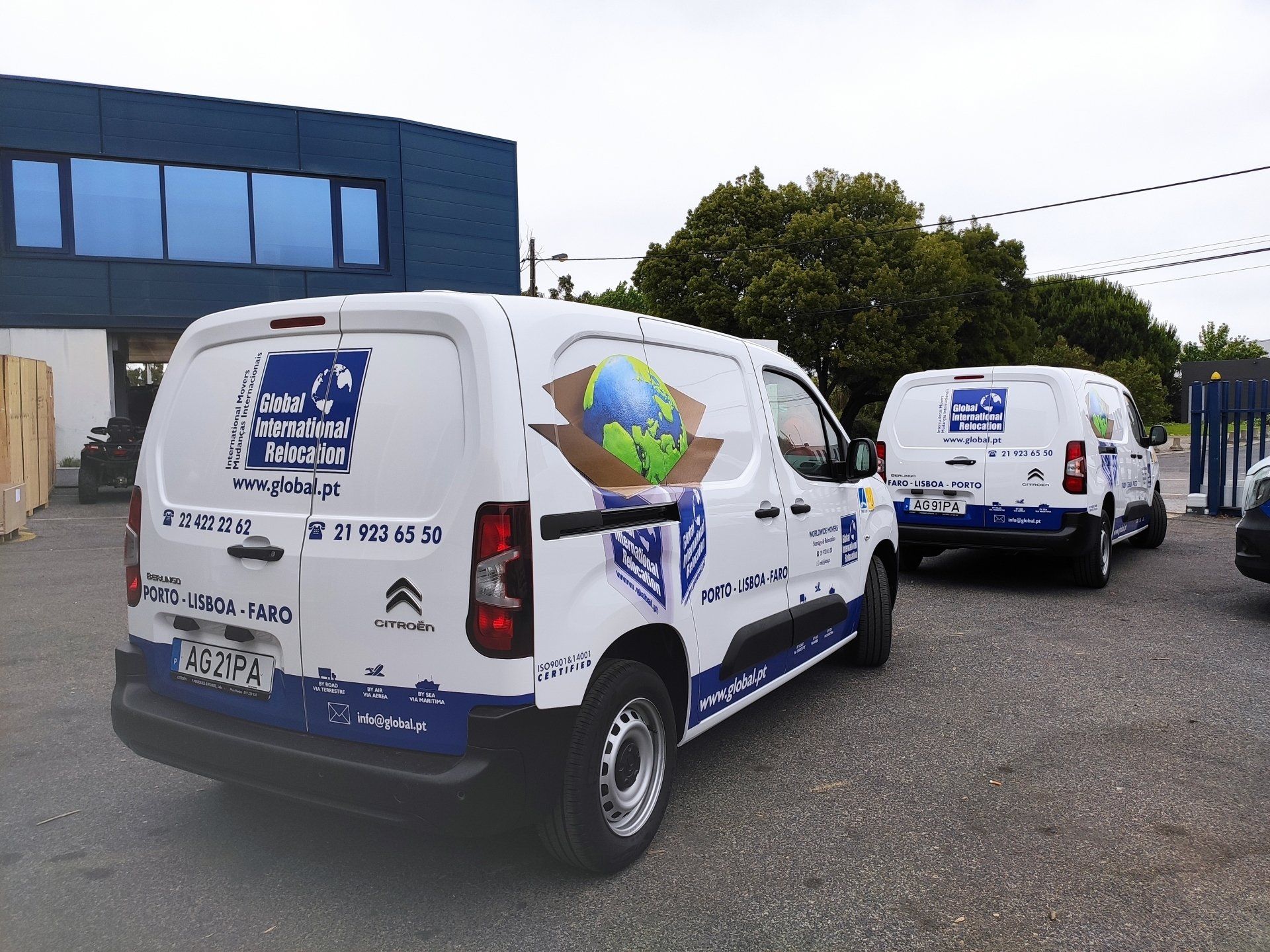 Decoração de viatura citroen berlingo